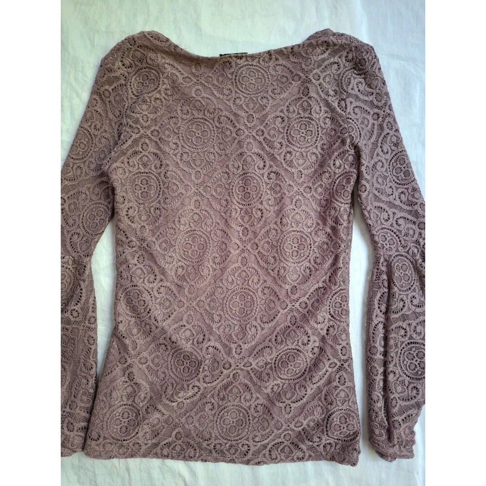 Y2K TMG New York Fairycore Lace Whimsigoth Romantic Bell Sleeve Women's Small - Picture 15 of 15